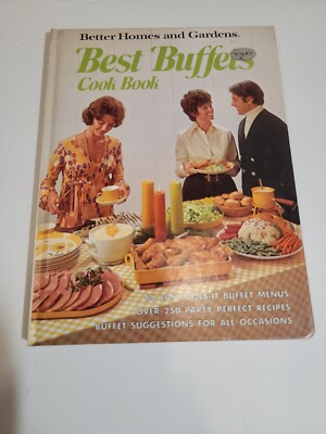 Better Homes and Gardens Best Buffets Cook Book.-image