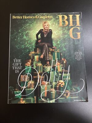 Dolly Parton Better Homes & and Gardens Magazine December 2022 Special Issue BHG-image