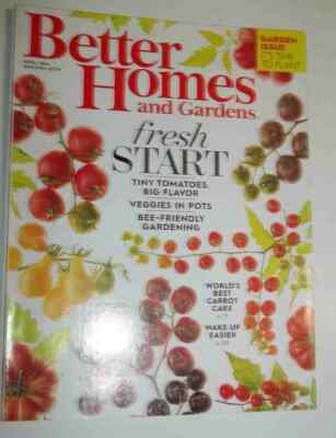 Better Homes & Gardens April 2016, Back Issue-image
