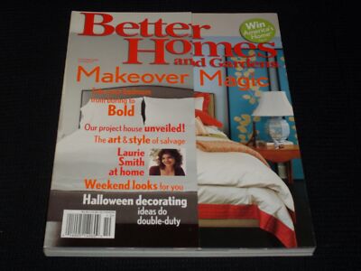 2005 OCTOBER BETTER HOMES & GARDENS MAGAZINE - MAKEOVER MAGIC COVER - E 4670-image