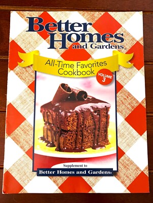 Better Homes and Gardens All-Time Favorite Cookbook Vol. 3 Supplement-image