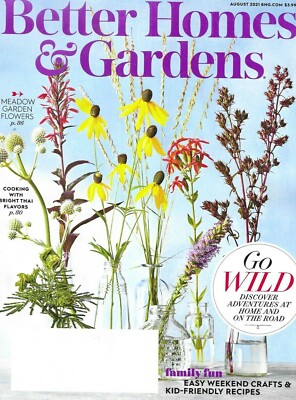 Better Homes and Gardens Magazine Family Travel Road Trip Crafts Recipes 2021-image