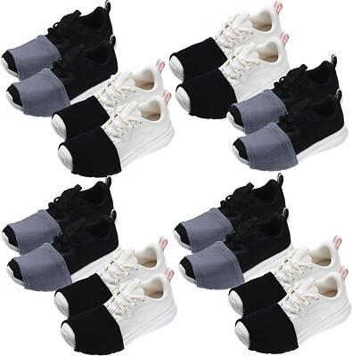 8 Pairs Socks for Dancing on Smooth Floors Dance Socks over Sneakers Dance Shoe-image
