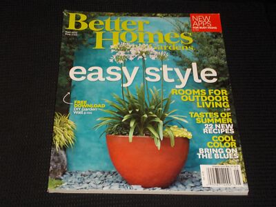 2015 MAY BETTER HOMES & GARDENS MAGAZINE - EASY STYLE COVER - E 2742-image
