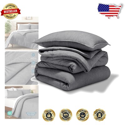 Luxury 1800 Series Microfiber Twin Comforter Set - Soft, Cozy & Machine Washable-image