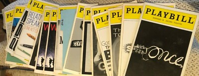 Playbills 2000-2015 YOU PICK $2.00 Plays, $4.00 Musicals, REALLY Cheap Shipping-image