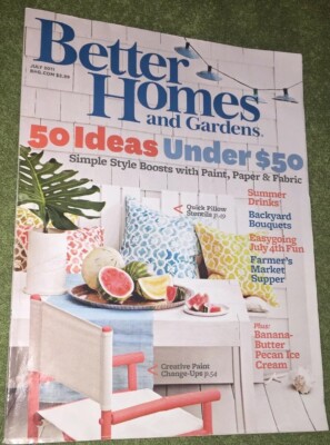 Better Homes and Gardens Magazine July 2011 (50 Ideas Under $50)-image