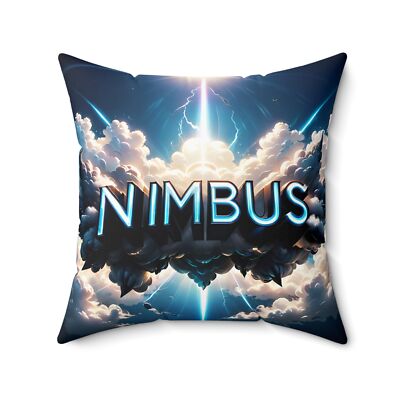 Cloudscape Comfort: Nimbus Decorative Pillow, Cozy Home Decor-image