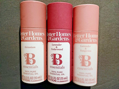 (3) New Better Homes (1) Lavender Tangerine(1)Lavender Cedarwood(1)Geranium-image