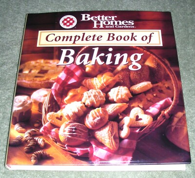 Better Homes & Gardens  COMPLETE BOOK OF BAKING   1995 HC/DJ ~ 1st / 1st + Cover-image