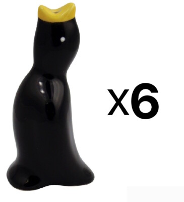 Norpro Oven Safe Ceramic Pie Bird Steam Vent Tool Stop Bubbling Over (6-Pack)-image