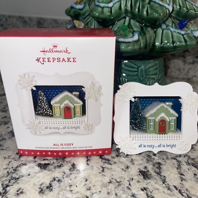 Hallmark: All Is Cozy...All Is Bright  - 2016 Keepsake Ornament-image