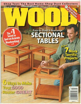 Better Homes & Garden Wood Magazine : March 2008 : Issue # 182-image