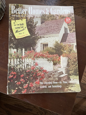 Better Homes And Garden September 1941 Edition RARE FIND🦄-image