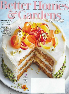 Better Homes and Gardens Magazine Food Issue Weekend Gatherings Kitchen Upgrades-image