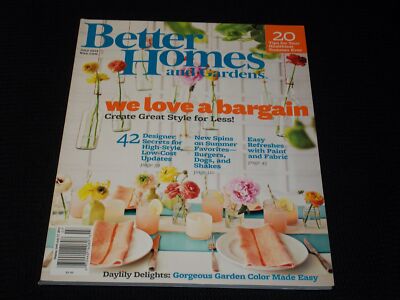 2012 JULY BETTER HOMES & GARDENS MAGAZINE - LOVE A BARGAIN COVER - E 2772-image