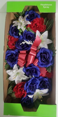 New Headstone Spray Floral 25