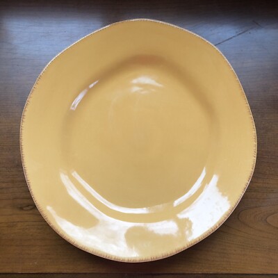 Pier 1 One Elemental Honey Gold Earthenware 11.5