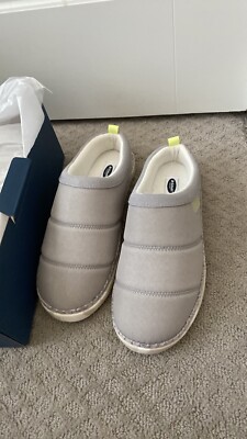 Dr. Scholl's Shoes Women's Cozy Vibes Slipper, Gray Size 9.5-image