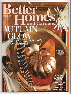 Better Homes and Gardens Magazine October 2016-image