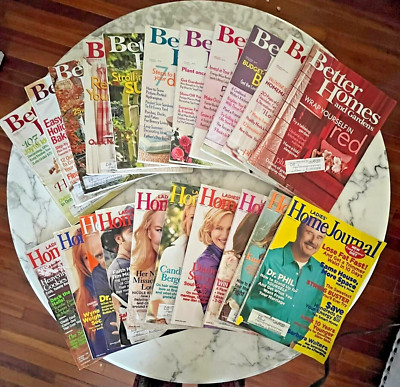 Vintage Ladies Home Journal & Better Homes & Gardens Collection of (21) ~ 2006-image