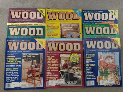 14 Wood Magazine Better Homes and Gardens 1992-1993 49-66 Missing 53, 58, 60, 64-image