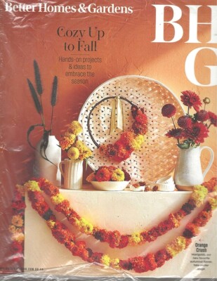 Better Homes & Gardens - Fall Ideas - October 2023 - New in Bag-image