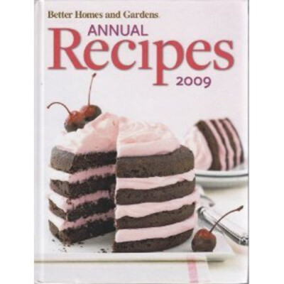 Better Homes and Gardens Annual Recipes 2009 Hardcover-image