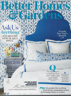 Better Homes & Gardens Magazine January 2021 Issue 