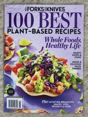 2025 FORKS OVER KNIVES 100 BEST PLANT BASED RECIPES  home of taste food Tv -image
