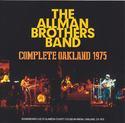 THE ALLMAN BROTHERS BAND - COMPLETE OAKLAND 1975 (2CD)-image