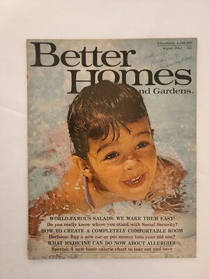 1964 August, Better Homes and Garden, Rooms to grow in  (MH6)-image