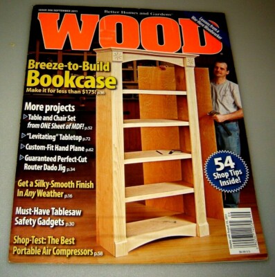 Wood Magazine - Better Homes and Gardens - September 2011, Issue 206-image