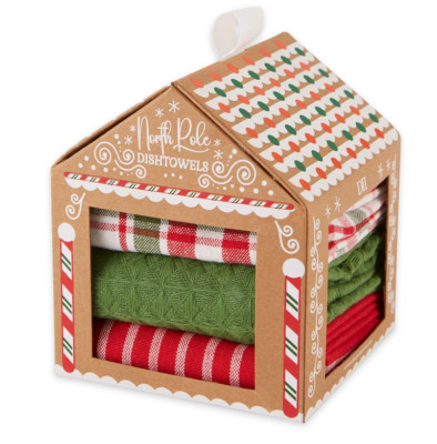 Gingerbread House Kitchen Towel Gift Set-image