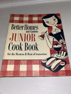 Better Homes and Gardens Junior Cook Book 1955 3 Ring Binder 1st Edition-image