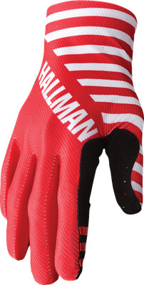 THOR 3330-7292 Mainstay Gloves - Slice - White/Red - Small-image