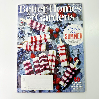 Better Homes & Gardens Magazine July 2021 Ready Set Summer Issue Food Lifestyle-image