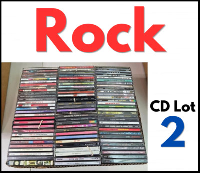 Buy 5 Get 6th FREE Rock CD Lot #2 You Pick Choose Titles Add To Cart - Clearance-image