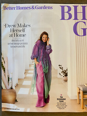 Better Homes & Gardens Magazine   September 2023  Drew makes herself at Home-image