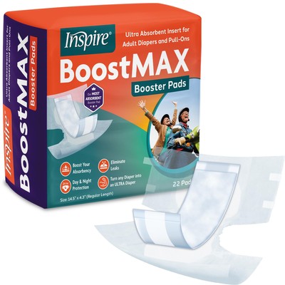 Incontinence Booster Pads Super Absorbent Absorbs Over 5 Cups | Liner Women a...-image