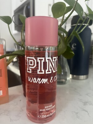 VICTORIA’S SECRET PINK WARM & COZY FRAGRANCE BODY MIST SPRAY SPLASH 8.4 oz-image