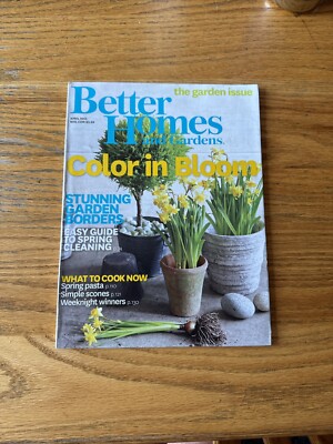 Better Homes & Gardens Magazine April 2015 LN Rare and Out Of Print Garden Issue-image