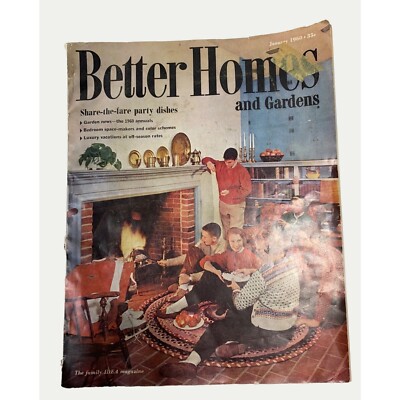 Better Homes And Gardens Magazine January 1960-image