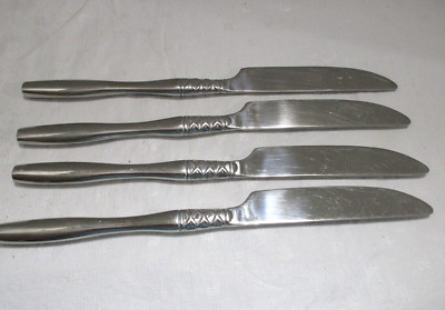 Pier 1 Imports Stainless Steel 18/8 Knives Set Of 4 XXX Design 8