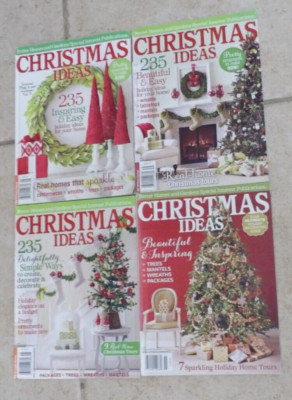 Better Homes and Gardens Christmas IDEAS MAGAZINE 2012 2013 2014 2015 LOT 4-image