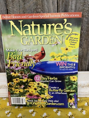 Better Homes & Gardens Nature’s Garden Bird Friendly Herbs Butterfly 2009-image