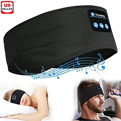 Sleep Headphones Bluetooth Sleeping Headband - Sleeping Headphones Cozy Bands-image