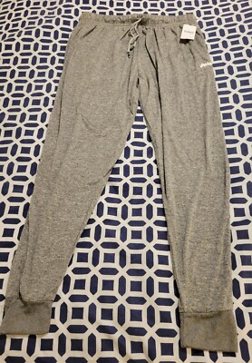 Penn Women's Cozy Joggers, Light Gray Print, Size XL -image
