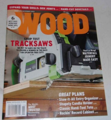 B & G Wood Magazine November, 2023), Back Issue, TRACKSAWS-image