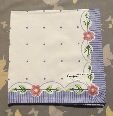 Set of 12 Casafina Park Imports 100% Cotton Papillon Napkins NEW WITH TAGS-image